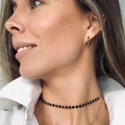 Bud To Rose - Örhängen Hitch Guld