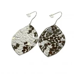 Bud To Rose - Örhängen Leaf Plain Stål