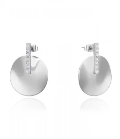 Bud To Rose - Örhängen Runda Stål