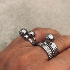 Bud To Rose - Ring Brea Stål