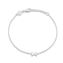 Carolina Gynning - Armband Petite Papillion Plain Silver