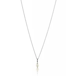 Carolina Gynning - Halsband Sweetness Pearl Silver