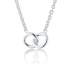 Carolina Gynning - Halsband The Knot Silver