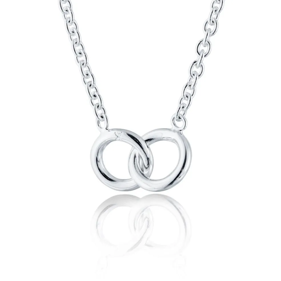 Carolina Gynning - Halsband The Knot Silver