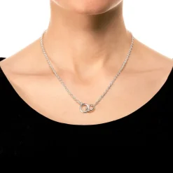 Carolina Gynning - Halsband The Knot Silver