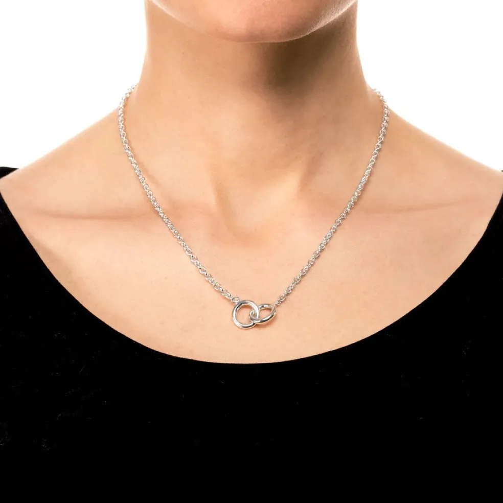 Carolina Gynning - Halsband The Knot Silver