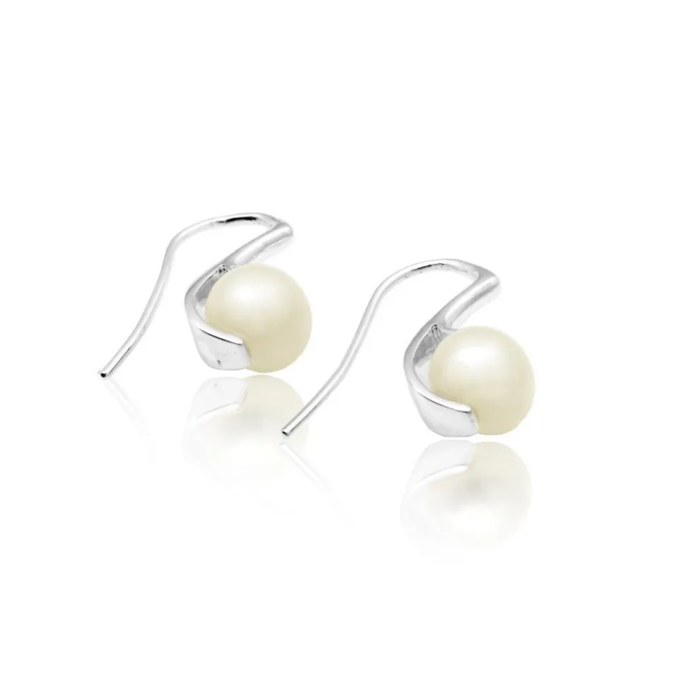 Carolina Gynning - Örhängen Sweetness Pearl Silver