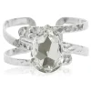 Caroline Svedbom - Armband Perfect Drop Bangle Rhodium Crystal