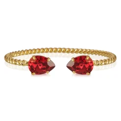 Caroline Svedbom - Armband Mini Drop Guld Scarlet