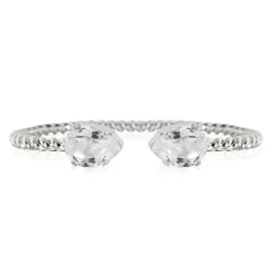 Caroline Svedbom - Armband Mini Drop Rhodium Crystal