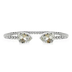 Caroline Svedbom - Armband Mini Drop Rhodium Crystal