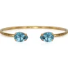 Caroline Svedbom - Armband Petite Drop Guld Aquamarine