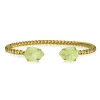 Caroline Svedbom - Armband Mini Drop Guld Soft Yellow