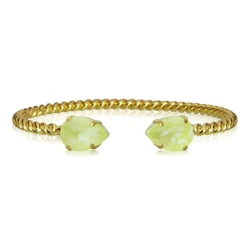 Caroline Svedbom - Armband Mini Drop Guld Soft Yellow