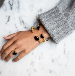 Caroline Svedbom - Armband Mini Drop Guld Jet