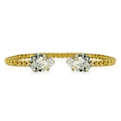 Caroline Svedbom - Armband Mini Drop Guld Crystal