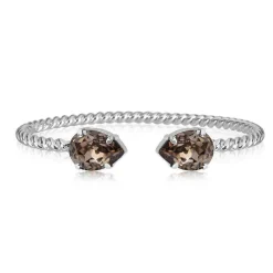 Caroline Svedbom - Armband Mini Drop Rhodium Greige