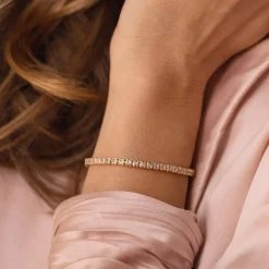 Caroline Svedbom - Armband Zara Rhodium Crystal