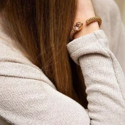 Caroline Svedbom - Armband Classic Rope Rhodium Vintage Rose