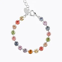 Caroline Svedbom - Armband Childhood Edition Rainbow Silver