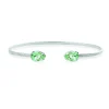 Caroline Svedbom - Armband Petite Drop Rhodium Chrysolite