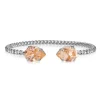 Caroline Svedbom - Armband Mini Drop Rhodium Light Peach