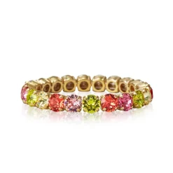Caroline Svedbom - Armband Gia Stud Guld Tropicana Combo