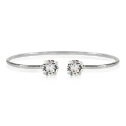 Caroline Svedbom - Armband Classic Stud Rhodium Crystal