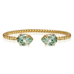 Caroline Svedbom - Armband Mini Drop Guld Chrysolite