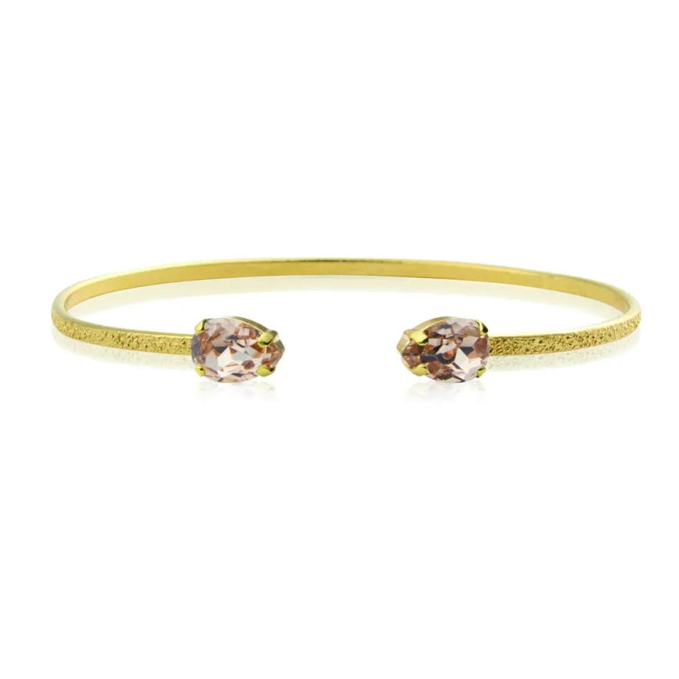 Caroline Svedbom - Armband Petite Drop Guld Light Silk