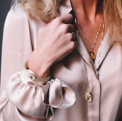 Caroline Svedbom - Armband Classic Rope Guld Silk