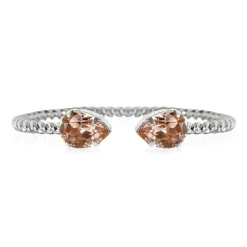 Caroline Svedbom - Armband Mini Drop Rhodium Vintage Rose