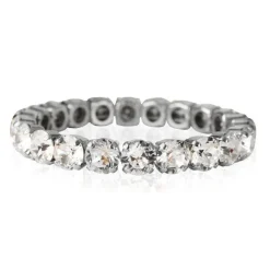 Caroline Svedbom - Armband Gia Stud Rhodium Crystal
