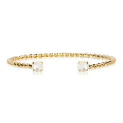 Caroline Svedbom - Armband Mini Twisted Pearl Guld