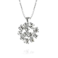 Caroline Svedbom - Halsband Kassandra Rhodium Crystal