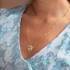 Caroline Svedbom - Halsband Kassandra Rhodium Crystal