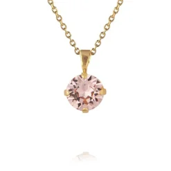 Caroline Svedbom - Halsband Classic Petite Guld Vintage Rose