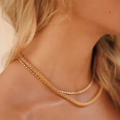 Caroline Svedbom - Halsband Daria Silver