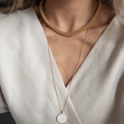 Caroline Svedbom - Halsband Rope Guld