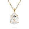 Caroline Svedbom - Halsband Classic Drop Guld Crystal