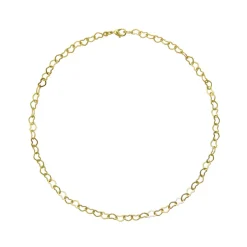 Caroline Svedbom - Halsband Heart Chain Guld