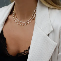 Caroline Svedbom - Halsband Mini Zara Guld