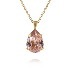 Caroline Svedbom - Halsband Mini Drop Guld Vintage Rose