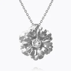 Caroline Svedbom - Halsband Blossom Rhodium Crystal
