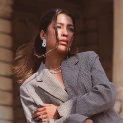 Caroline Svedbom - Halsband Mini Zara Rhodium