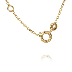 Caroline Svedbom - Halsband Classic Petite Guld Aquamarine