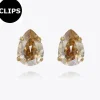 Caroline Svedbom - Örhängen CLIPS Mini Drop Stud Guld Golden Shadow