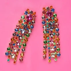 Caroline Svedbom - Örhängen CLIPS Penelope Rainbow Combo