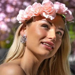 Caroline Svedbom - Örhängen Bohemian Coin Rhodium