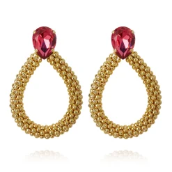 Caroline Svedbom - Örhängen Classic Rope Guld Mulberry